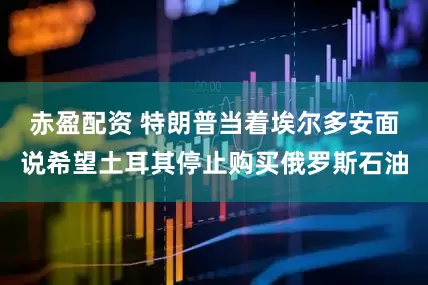 赤盈配资 特朗普当着埃尔多安面说希望土耳其停止购买俄罗斯石油